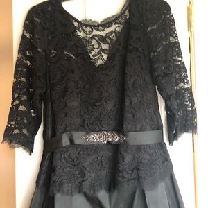Black lace Formal Gown